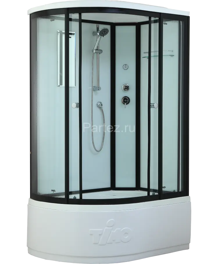 Timo Standart T-6620 Black R душевая кабина (120*85*220), шт