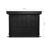 Конвектор внутрипольный Royal Thermo ATRIUM-190/250/2200-DG-U-BL