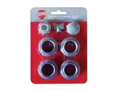 Набор присоединительный Royal Thermo 1/2'' silver