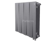 Радиатор Royal Thermo PianoForte 500 /Silver Satin - 8 секц. VDR
