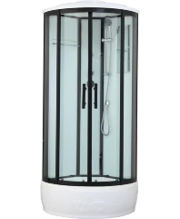 Timo Standart T-6680 Black душевая кабина (80*80*220), шт