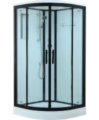 Timo Standart T-6609 Black душевая кабина (90*90*220), шт
