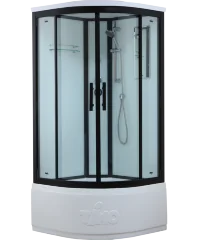 Timo Standart T-6690 Black душевая кабина (90*90*220), шт