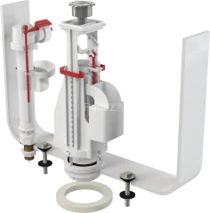 Выпускной комплект Alca Plast с двойной кнопкой, хром (SA08AS 1/2&quot; CHROM)