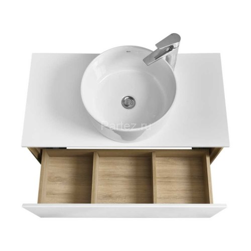 Столешница под раковину Aquaton Либерти 90 белый глянец (1A279703LY010)