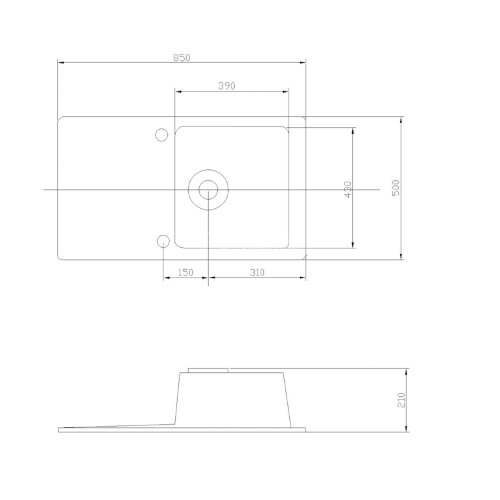 Кухонная мойка AQUATON Верона, шампань (1A710032VR290)