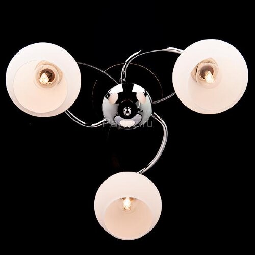 Потолочная люстра Eurosvet 9654/3 хром / венге