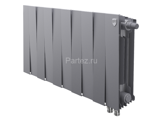 Радиатор Royal Thermo PianoForte 300 /Silver Satin - 10 секц. VDR
