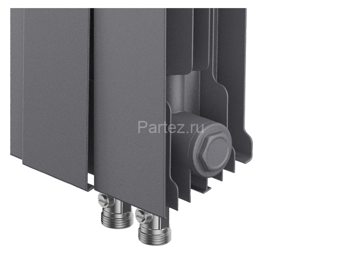 Радиатор Royal Thermo PianoForte 300 /Silver Satin - 10 секц. VDR