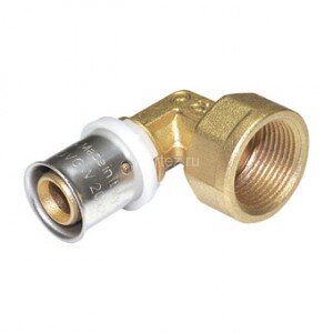 Угол пресс-ВР 26х3/4" VALTEC