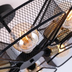 Потолочная люстра Arte Lamp A7044PL-8BK