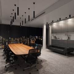 Подвесной светильник Elektrostandard DLR023 12W 4200K черный матовый