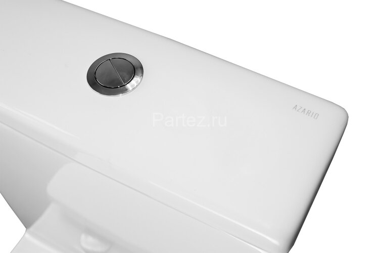 Унитаз-компакт Azario Iris 600х380х775 напольный, безободковый, с сиденьем микролифт (AZ 8353)