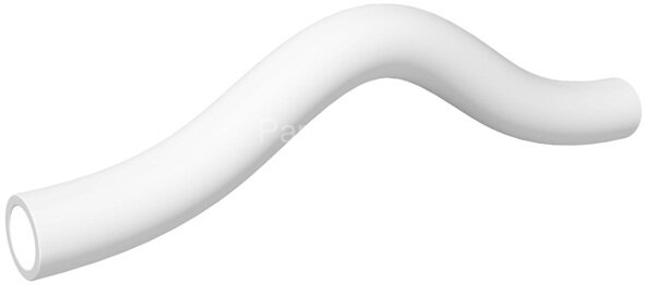 Обводное колено PPR D40 Aquapipe