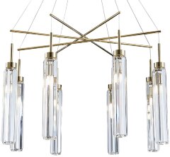 Подвесная люстра Newport 4524+4/S gold