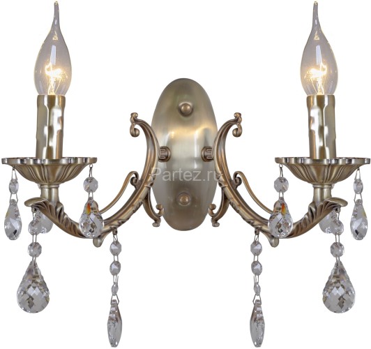 Бра ILLUMICO IL9927-2WSQ-24 AB CASTOR