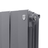 Биметаллический радиатор Royal Thermo PianoForte 500/100-6 (Silver Satin)