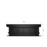 Конвектор внутрипольный Royal Thermo ATRIUM-90/250/1200-DG-U-BL