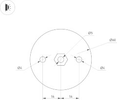 Настенный светильник Arlight 047344