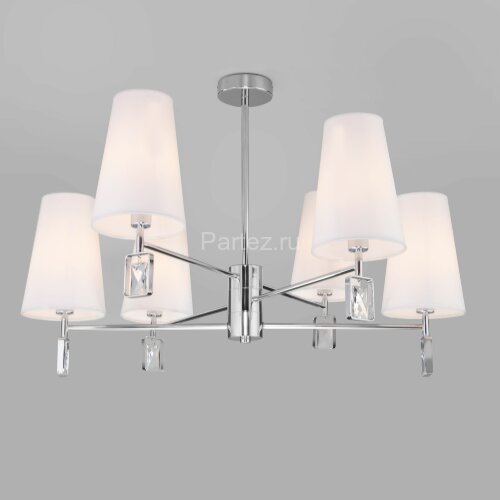 Потолочная люстра Eurosvet 60137/6 хром