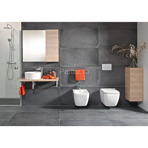 Раковина - чаша Jika CUBITO PURE 400х400 накладная, белый (8.1842.0.000.112.1)