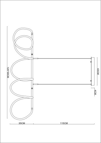 Подвесной светильник Arte Lamp A2850SP-75BK