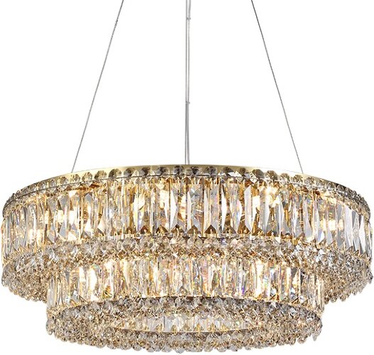 Подвесной светильник Newport 8450+18/S gold