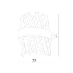Настенный светильник Divinare 1685/01 AP-1