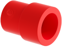 Муфта SLT BLOCKFIRE PP-R переходная В×В 90×75 труба-труба