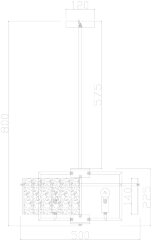 Потолочная люстра Freya FR5166PL-06BS