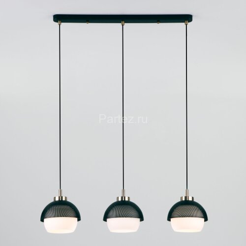 Подвесной светильник Eurosvet 50106/3 античная бронза / черный