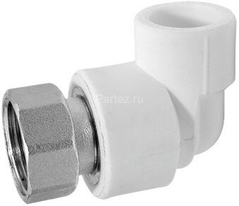 Угол с накидной гайкой PPR-ВР D20х3/4" Lammin 80/20