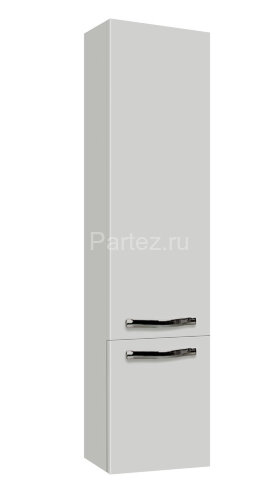 Пенал подвесной AQUATON Ария с корзиной для белья, белый (1A134403AA010)