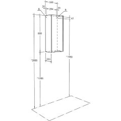 Шкаф подвесной AQUATON Оливия 35 L левый, Грей/Дуб Ойстер (1A254703OLUGL)