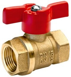 Кран шаровой 11Б27П1 Dу15 в-в баб. (Боларм)