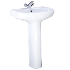 Раковина Santeri Вест 564 х 475, белая (1.3111.8.S00.11B.0)