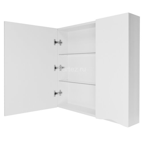 Зеркало-шкаф Loranto Santorini 80 800х140х700 правый, белый (CS00086970)