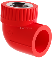 Отвод SLT BLOCKFIRE PP-R комб. ВР 32×1/2&quot;