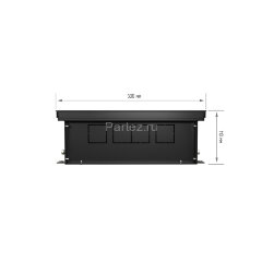 Конвектор внутрипольный Royal Thermo ATRIUM-110/300/1800-DG-U-DB