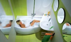 Ванна акриловая RAVAK  AVOCADO 160 левая