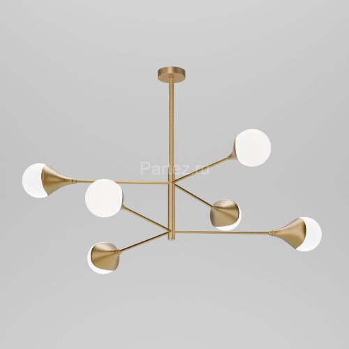 Потолочная люстра Eurosvet 60168/6 латунь