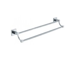 Полотенцедержатель Fixsen Metra трубчатый, двойной, 60 см, хром (FX-11102 )
