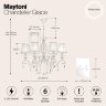 Подвесная люстра Maytoni ARM247-06-G