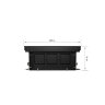 Конвектор внутрипольный Royal Thermo ATRIUM-90/200/1600-DG-U-NA