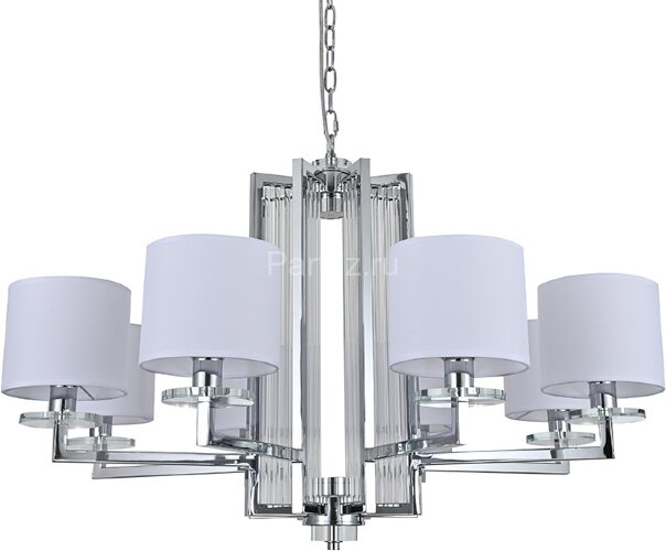 Подвесная люстра Newport 35408+1/C chrome без абажуров