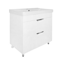 Комплект тумба Стиль- 80/2Н "Соло" 815х465х890 напольная, с раковиной Tempo 80 (CS00091380)