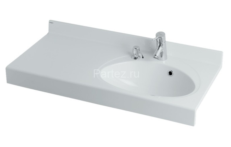 Раковина - столешнца AQUATON Отель1000, белая (1A70083NOT01R)