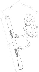 Подсветка для картин Maytoni MIR014WL-L10G3K
