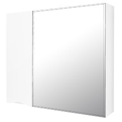 Зеркало-шкаф Loranto Santorini 80 800х140х700 левый, белый (CS00086971)