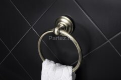 Полотенцедержатель кольцо Fixsen Retro, бронза (FX-83811)